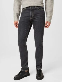 WEEKDAY Tapered Effilé Jean Pine Sea Homme Noir -Jack & Jones Soldes Boutique 011124599c5505f0b2a552db3fe962de