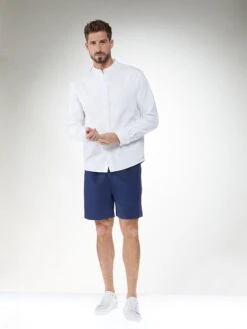 Shorts Chino Regular Pantalon à Pince Till Homme Bleu Foncé -Jack & Jones Soldes Boutique 016b2887de8543a04426868c6eb7482a