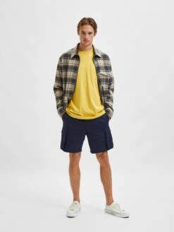 Selected Homme Shorts Cargo Regular Pantalon Cargo Nevis Homme Bleu Nuit 10 Selected Homme Shorts Cargo Regular Pantalon Cargo Nevis Homme Bleu Nuit -Jack & Jones Soldes Boutique 01a52a705bcb1bdb80a74fb5779eb60c