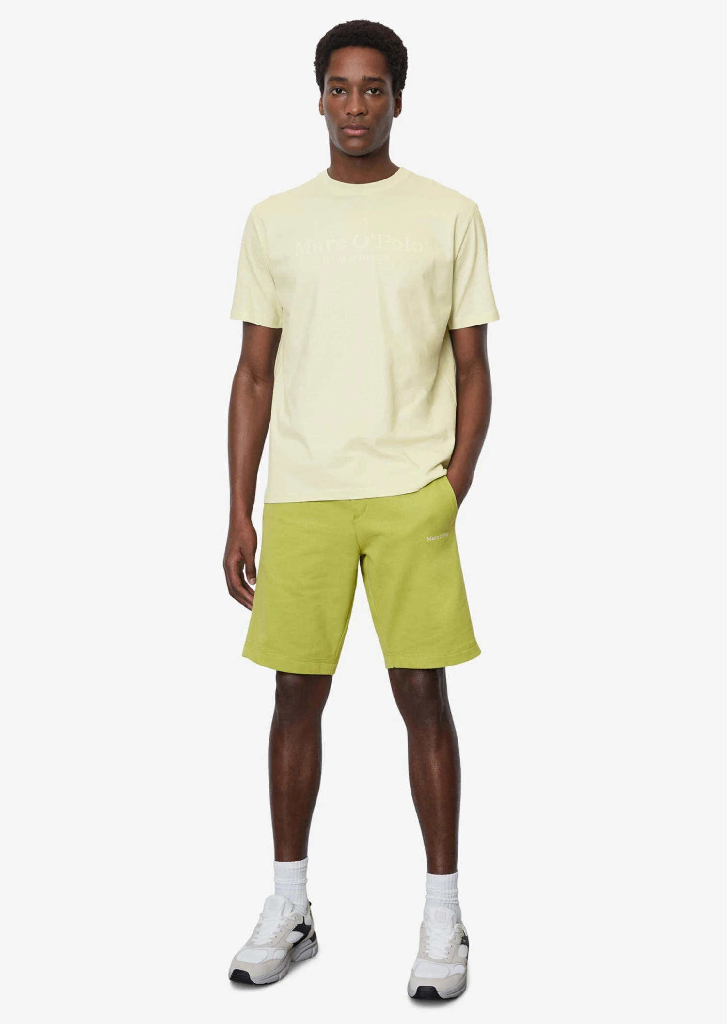 Marc O'Polo Shorts De Survêtement Regular Pantalon Homme Citron Vert 5 Marc O'Polo Shorts De Survêtement Regular Pantalon Homme Citron Vert – Image 3