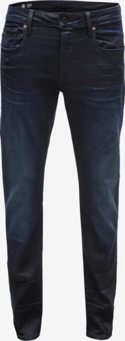 G-Star Raw Jeans Coupe Slim Jean 3301 Slim Homme Bleu Foncé