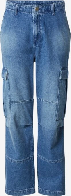 Loose Fit Loosefit Jeans Cargo Lumi Homme Bleu