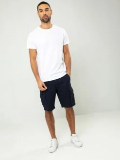 Threadbare Shorts Cargo Regular Pantalon Cargo Bute Homme Bleu Marine -Jack & Jones Soldes Boutique 065e3faf3b63da9baeb76cbb99d5b8bb