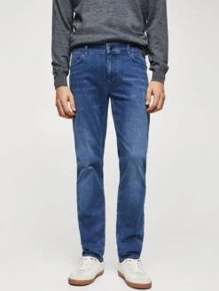 Droits Regular Jean Patrick Homme Bleu