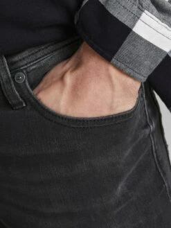 Jack & Jones Jeans Skinny Jean Tom Homme Noir -Jack & Jones Soldes Boutique 0742f1755b8b0863665f415cc9fabbf4