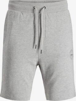 Jack & Jones Shorts De Survêtement Regular Pantalon Shark Homme Gris Chiné