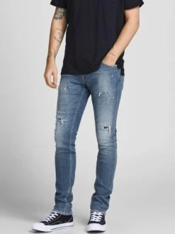 Jack & Jones Jeans Skinny Jean Tim Homme Bleu -Jack & Jones Soldes Boutique 09c4ecaae07f53736e51549831bd932c