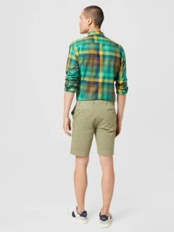Hackett London Shorts Chino Coupe Slim Pantalon Chino KENSINGTON Homme Olive -Jack & Jones Soldes Boutique 0f1268007ff8af9d3ddeab19336997a1