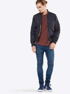 URBAN CLASSICS Jeans Skinny Jean Slim Fit Biker Homme Bleu -Jack & Jones Soldes Boutique 0f8a7130c908d63b1cf588a3d863ae5b