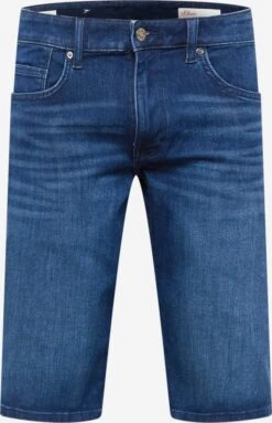 S.Oliver Shorts En Jean Regular Jean Homme Bleu