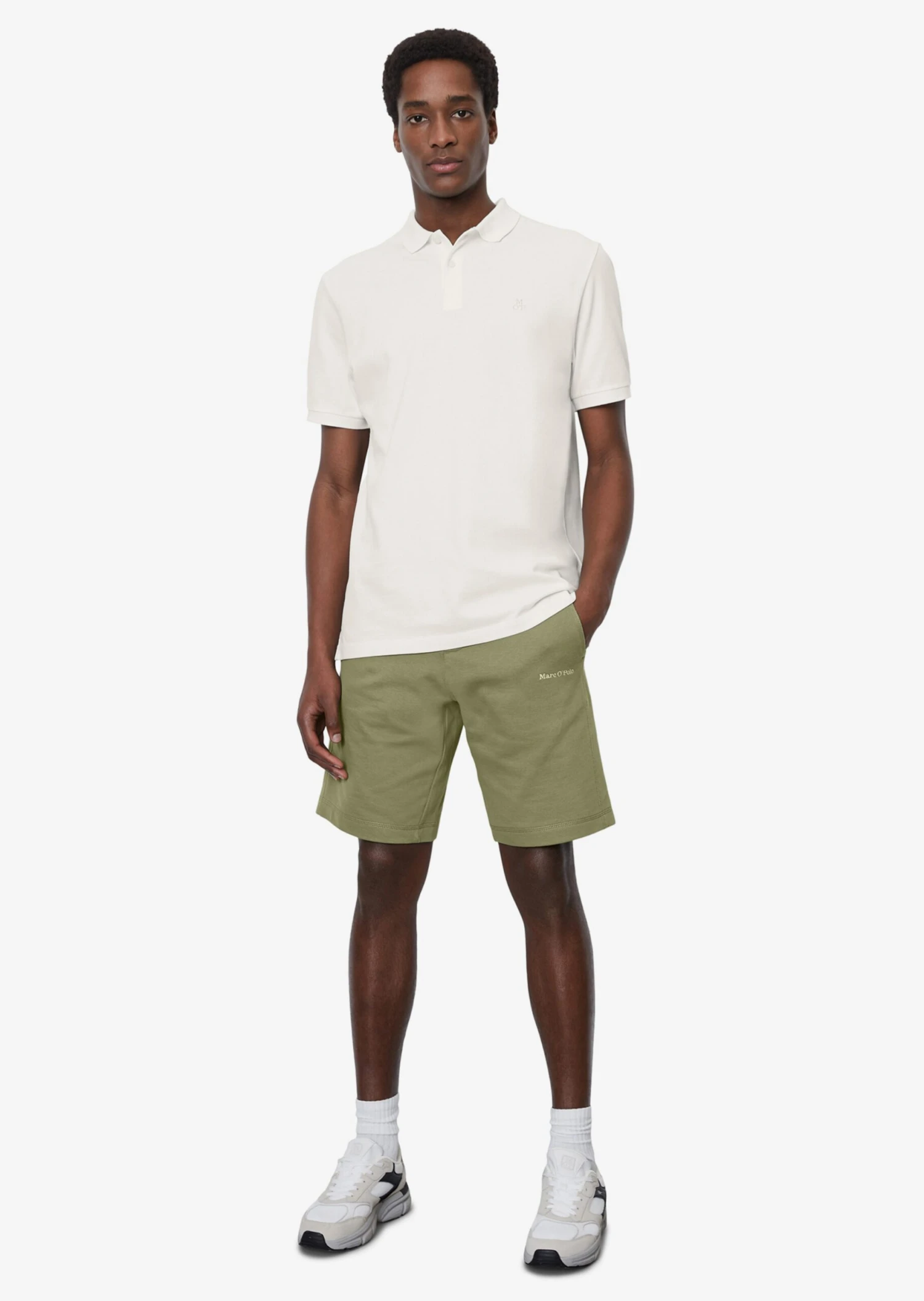 Marc O'Polo Shorts De Survêtement Regular Pantalon Homme Olive 5 Marc O'Polo Shorts De Survêtement Regular Pantalon Homme Olive – Image 3