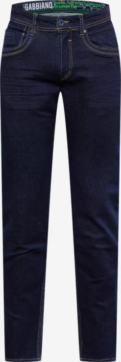 Gabbiano Slim Coupe Slim Jean Prato Homme Bleu Foncé
