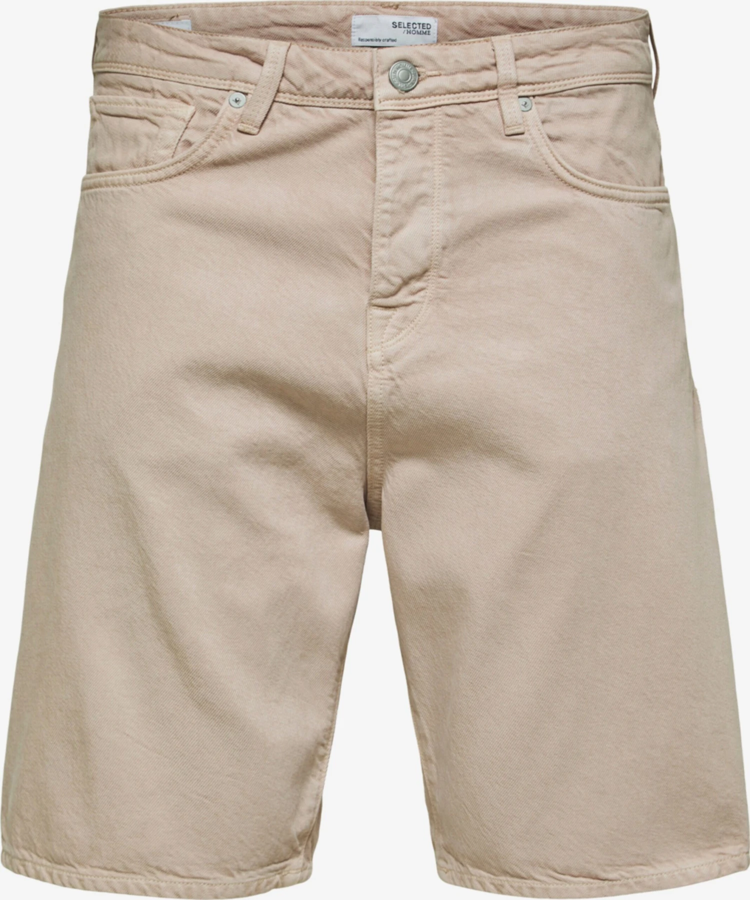 Selected Homme Shorts En Jean Regular Jean Troy Homme Beige Clair 3 Selected Homme Shorts En Jean Regular Jean Troy Homme Beige Clair