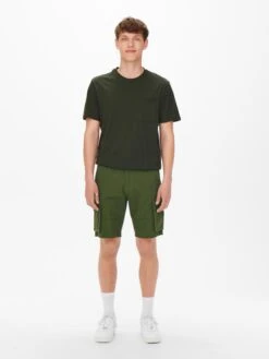 Only & Sons Shorts Cargo Regular Pantalon Cargo Cam Stage Homme Olive -Jack & Jones Soldes Boutique 14b731935ed1dd250c426ea281ceace4