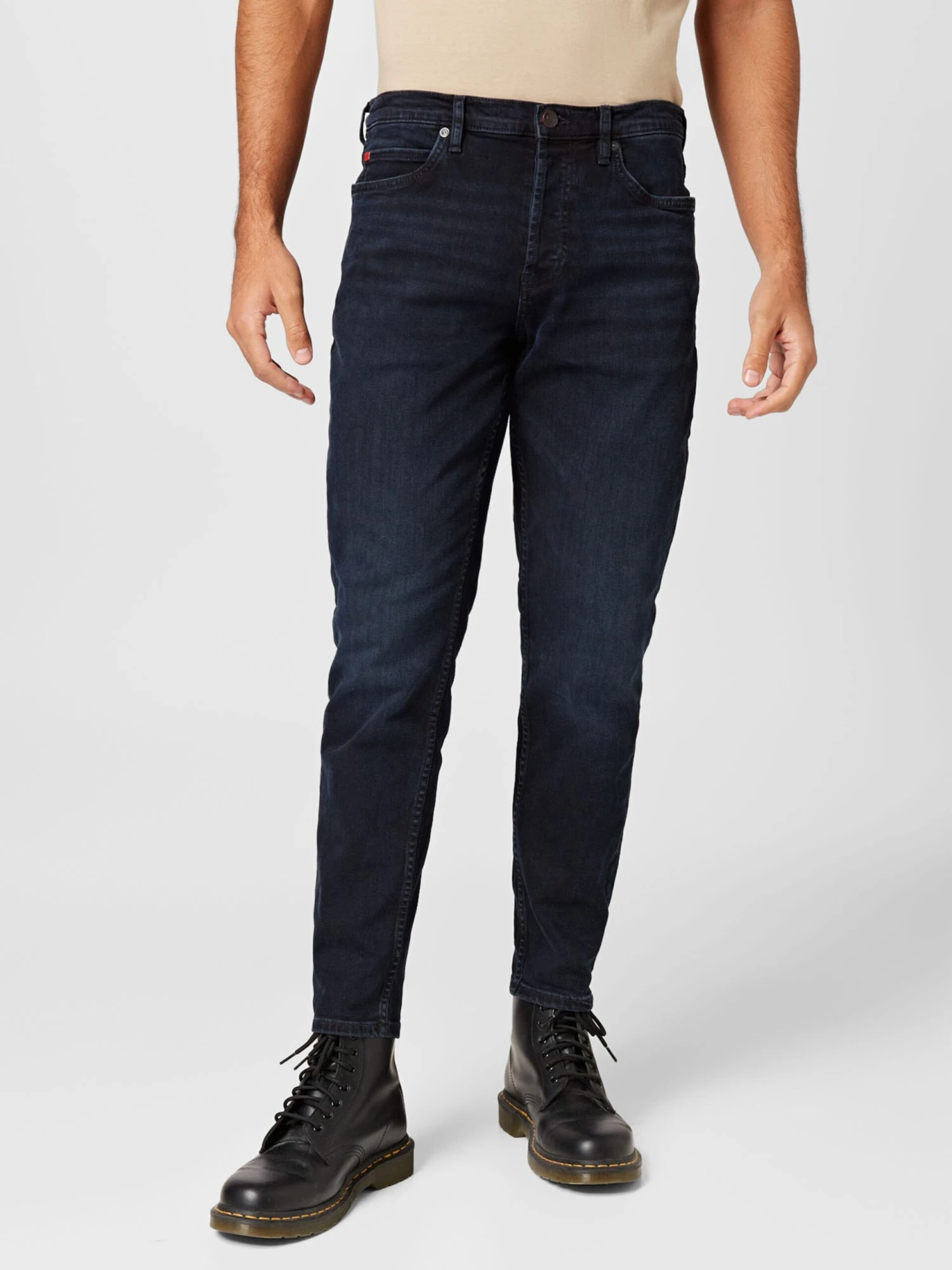 Hugo Tapered Effilé Jean Homme Bleu Marine 5 Hugo Tapered Effilé Jean Homme Bleu Marine – Image 3