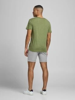 Jack & Jones Shorts Chino Regular Pantalon Chino Connor Homme Gris Chiné -Jack & Jones Soldes Boutique 167ecd67279be66f2b8e1c11e024cf4c
