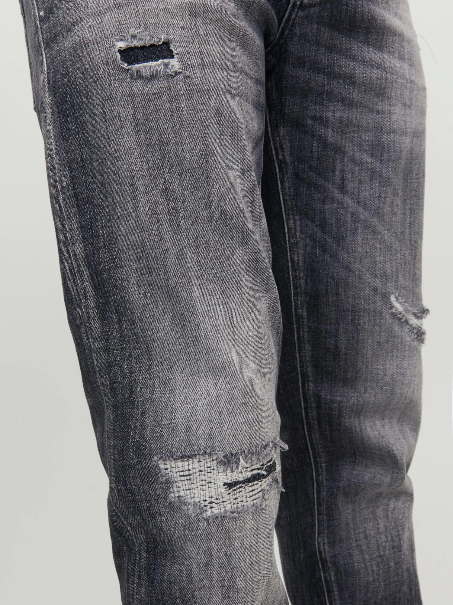 Jack & Jones Droits Regular Jean MIKE Homme Gris 9 Jack & Jones Droits Regular Jean MIKE Homme Gris – Image 7