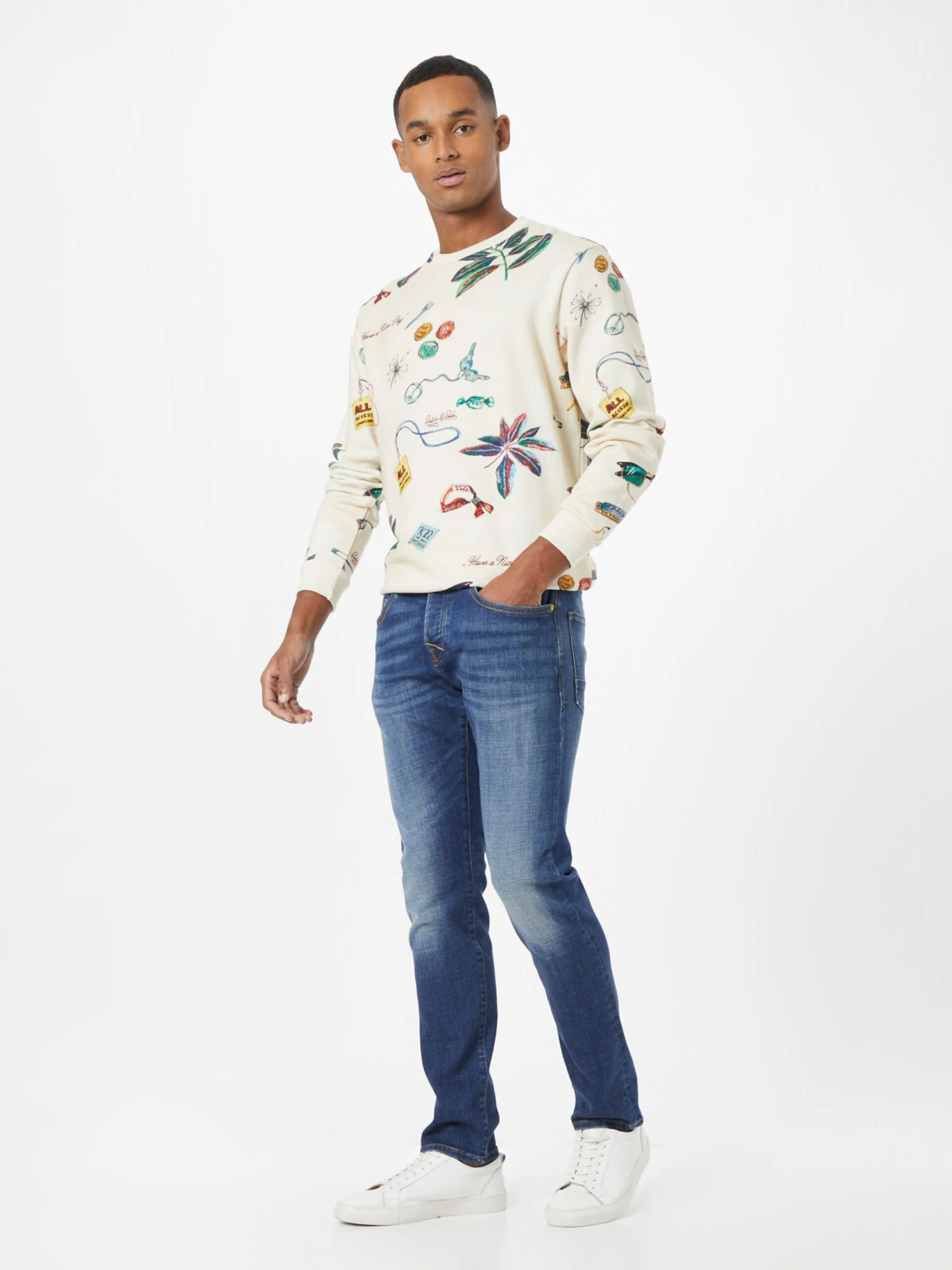 Scotch & Soda Slim Coupe Slim Jean Ralston Homme Bleu 7 Scotch & Soda Slim Coupe Slim Jean Ralston Homme Bleu – Image 5