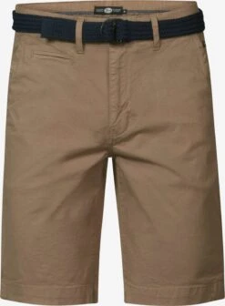 Petrol Industries Shorts Chino Regular Pantalon Chino Homme Marron