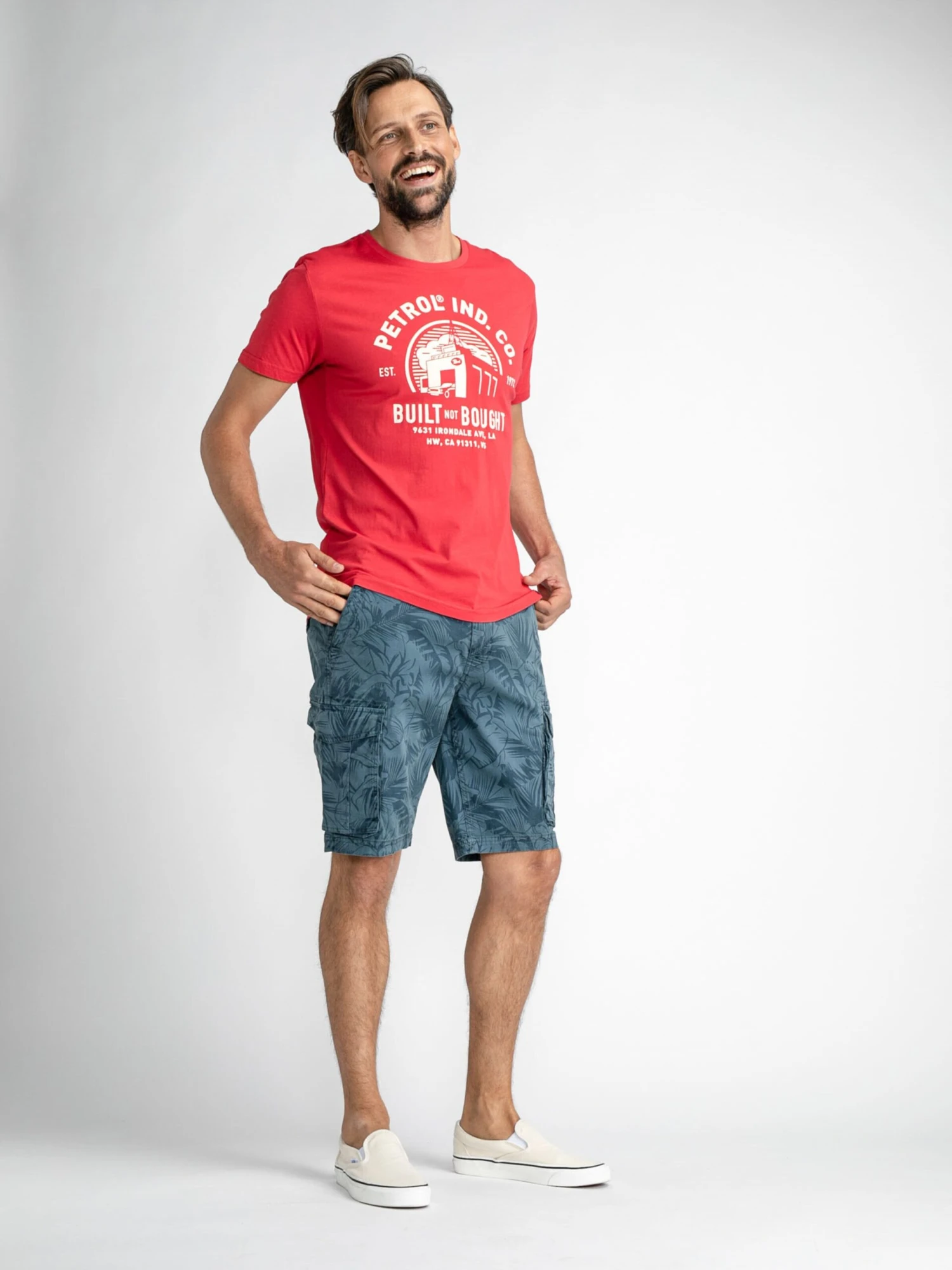 Petrol Industries Shorts Cargo Regular Pantalon Cargo Homme Bleu / Bleu Foncé 7 Petrol Industries Shorts Cargo Regular Pantalon Cargo Homme Bleu / Bleu Foncé – Image 5