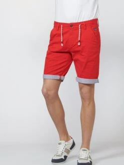 Koroshi Shorts Chino Regular Pantalon Chino Homme Rouge -Jack & Jones Soldes Boutique 1ce4334c059fc47faaa8f33f049d0b7d