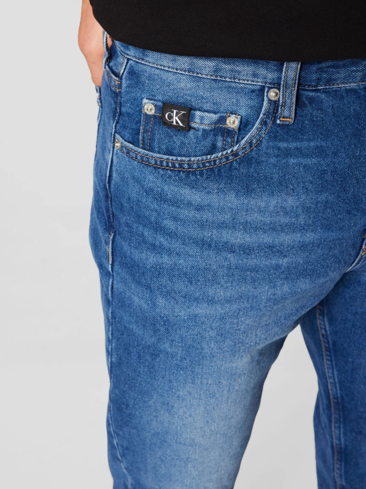 Calvin Klein Jeans Tapered Effilé Jean Homme Bleu 7 Calvin Klein Jeans Tapered Effilé Jean Homme Bleu – Image 5