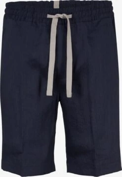 Strellson Shorts Chino Regular Pantalon à Plis Kaji Homme Bleu Nuit