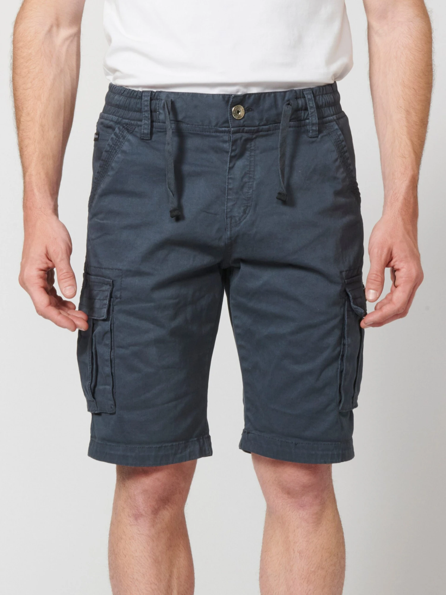 Koroshi Shorts Cargo Regular Pantalon Cargo Homme Bleu Marine 4 Koroshi Shorts Cargo Regular Pantalon Cargo Homme Bleu Marine – Image 2
