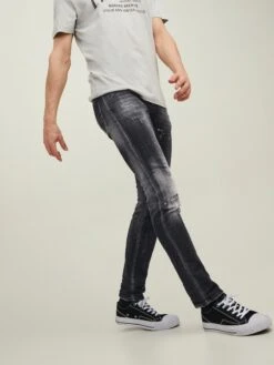 Jack & Jones Jeans Skinny Jean GLENN Homme Noir -Jack & Jones Soldes Boutique 20c8aa865b0d62343e0209327624e96d