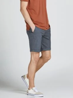 Jack & Jones Shorts Chino Regular Pantalon Chino Fury Homme Bleu-gris -Jack & Jones Soldes Boutique 2204de599295022d5da6a82cb2cae2eb