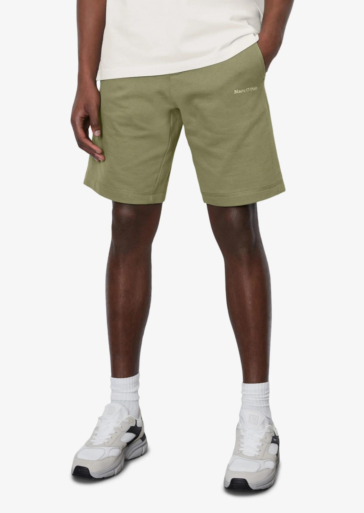 Marc O'Polo Shorts De Survêtement Regular Pantalon Homme Olive 4 Marc O'Polo Shorts De Survêtement Regular Pantalon Homme Olive – Image 2