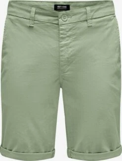 Only & Sons Shorts Chino Coupe Slim Pantalon Chino Peter Homme Menthe