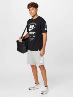 Nike Sportswear Shorts De Survêtement Regular Pantalon Club Alumni Homme Gris Chiné 11 Nike Sportswear Shorts De Survêtement Regular Pantalon Club Alumni Homme Gris Chiné -Jack & Jones Soldes Boutique 2363630eb05c10124fa91d25770345a8