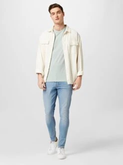 Jack & Jones Slim Coupe Slim Jean PETE Homme Bleu -Jack & Jones Soldes Boutique 237180c91597d6d86d342045de48dbff