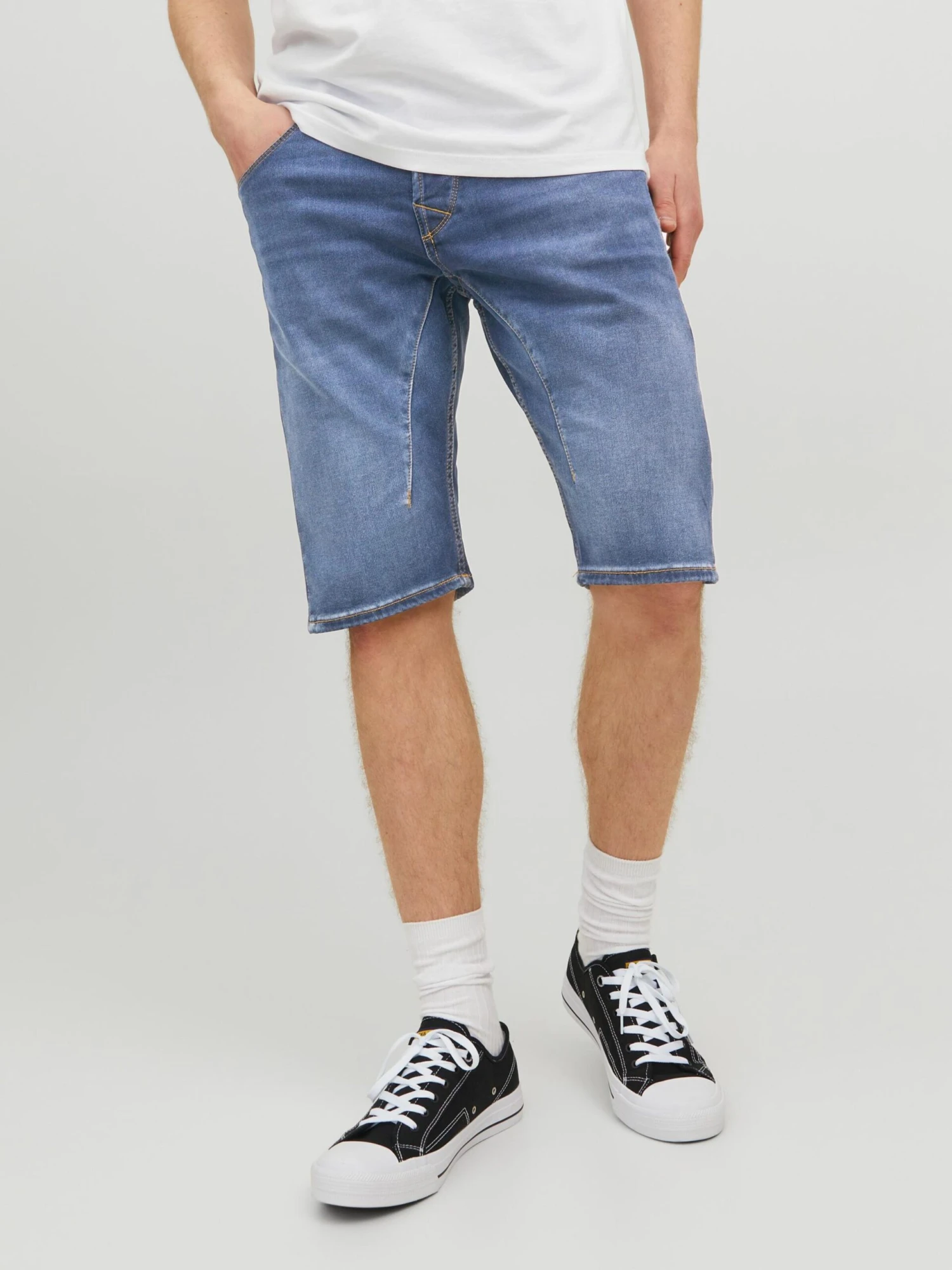 Jack & Jones Shorts En Jean Regular Jean Scale Homme Bleu Foncé 5 Jack & Jones Shorts En Jean Regular Jean Scale Homme Bleu Foncé – Image 3