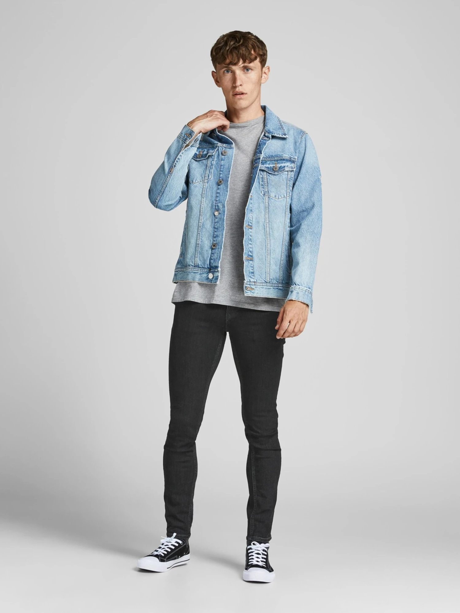 Jack & Jones Jeans Skinny Jean Liam Homme Noir 8 Jack & Jones Jeans Skinny Jean Liam Homme Noir – Image 6