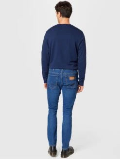 Wrangler Slim Coupe Slim Jean LARSTON Homme Bleu -Jack & Jones Soldes Boutique 2e26e8e3575dc284cd15151cd7fbf8bb