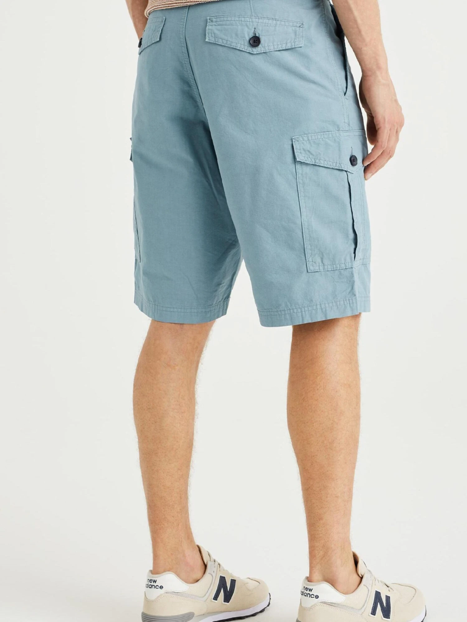 WE FASHION Shorts Cargo Regular Pantalon Cargo Homme Bleu Clair 5 WE FASHION Shorts Cargo Regular Pantalon Cargo Homme Bleu Clair – Image 3