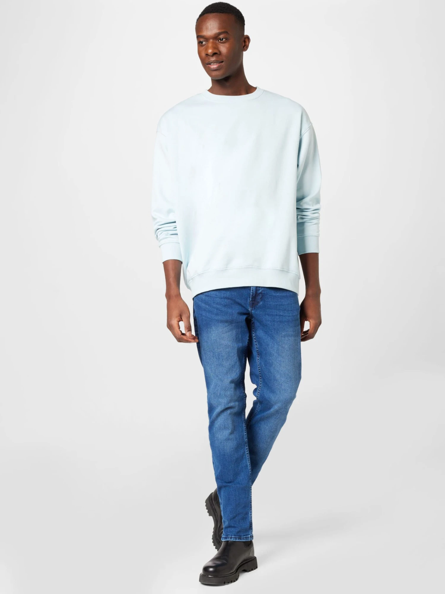 Only & Sons Slim Coupe Slim Jean Weft Homme Bleu 7 Only & Sons Slim Coupe Slim Jean Weft Homme Bleu – Image 5