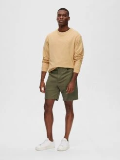 Selected Homme Shorts Chino Regular Pantalon Chino CARLTON Homme Olive -Jack & Jones Soldes Boutique 3390d19d658ef388be512435cc57708a