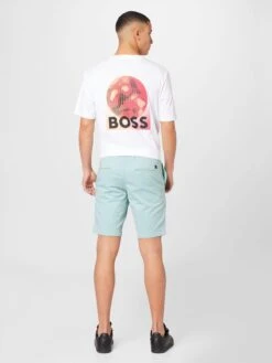 BOSS ORANGE Shorts Chino Coupe Slim Pantalon Chino Homme Bleu -Jack & Jones Soldes Boutique 3481a5fa1a13c1e2fc24807a762e6859