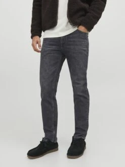 Jack & Jones Droits Regular Jean Clark Evan AM 397 Homme Noir -Jack & Jones Soldes Boutique 3697b009f6ad0c132b3f2dbdd6839f40