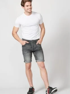 Koroshi Shorts En Jean Coupe Slim Jean Homme Noir -Jack & Jones Soldes Boutique 38522881af621b0d5759ff89db1f0275