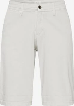 QS By S.Oliver Shorts Chino Regular Pantalon Chino Homme Gris Clair