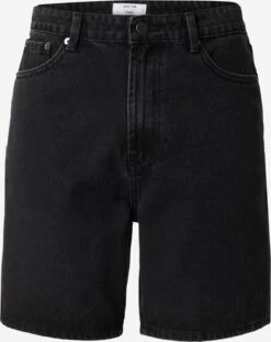 Shorts En Jean Regular Jean Angelo Homme Noir