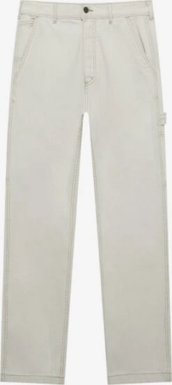 PULL & BEAR Loose Fit Loosefit Jean Homme écru