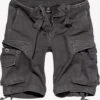 Brandit Shorts Cargo Regular Pantalon Cargo Homme Gris Foncé