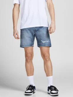 Jack & Jones Shorts En Jean Regular Jean Chris Homme Bleu -Jack & Jones Soldes Boutique 3dce3958c00f26690af90a023631a512