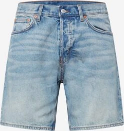 WEEKDAY Shorts En Jean Regular Jean Vacant Homme Bleu