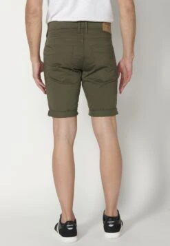 Koroshi Shorts En Jean Regular Jean Homme Kaki -Jack & Jones Soldes Boutique 4526f06eec68828f8cf5007a206ba457